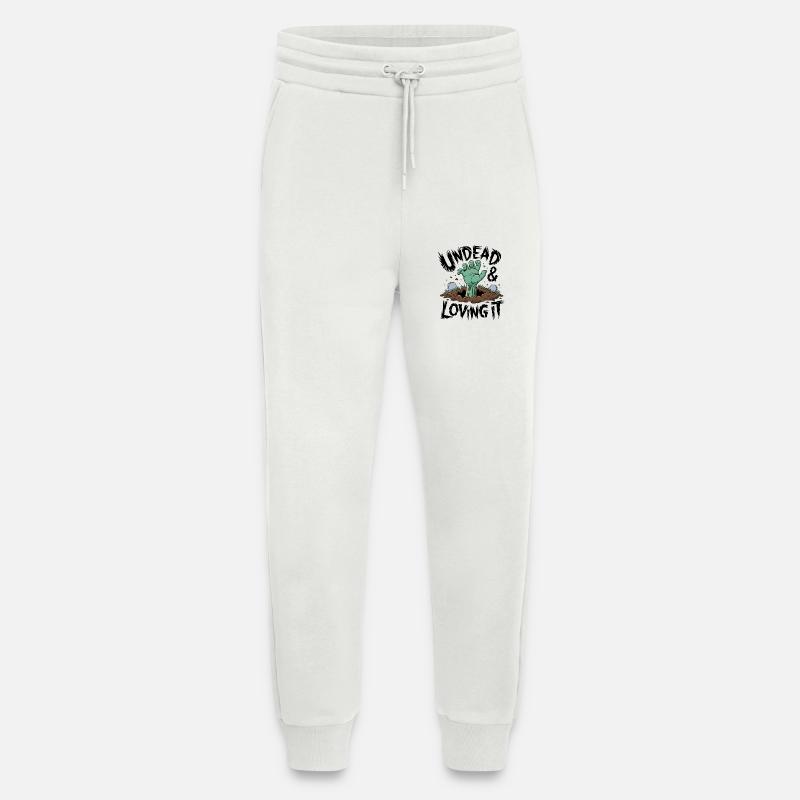 Zombie-Hand - Undead & Loving It - Jogginghose - made by SPREAD - OFF WHITE