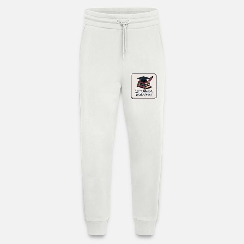 Learn Always, Lead Always - Jogginghose - made by SPREAD - OFF WHITE