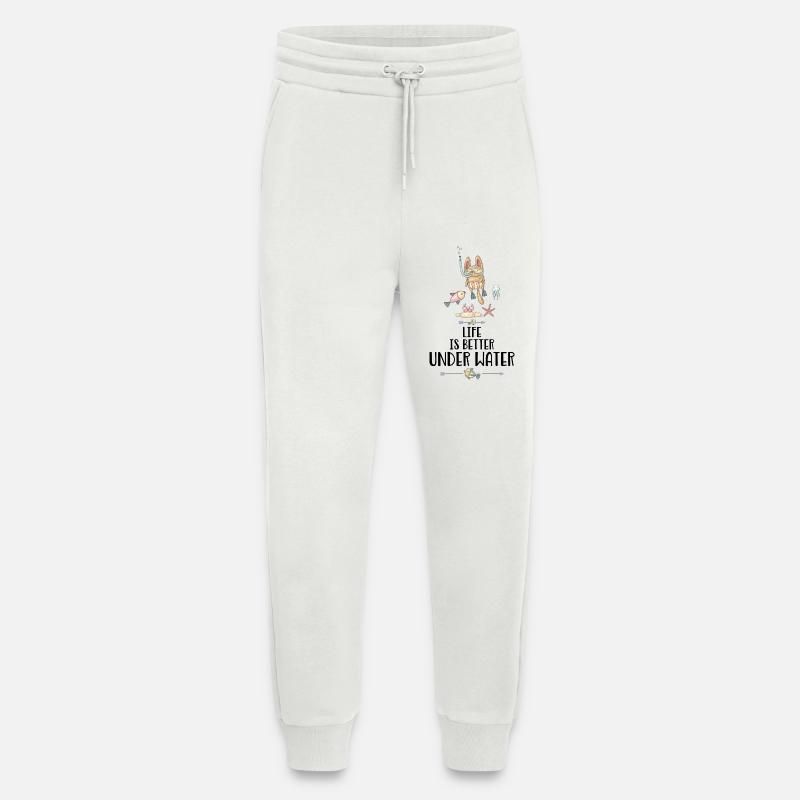 Diver - Jogging Pants - made by SPREAD - OFF WHITE