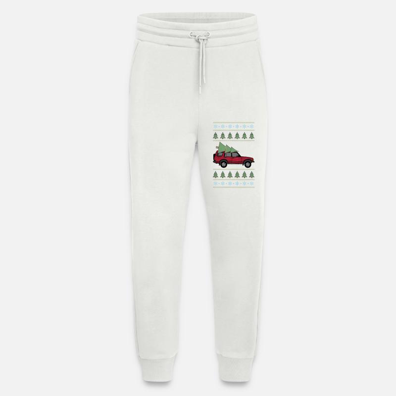 Discovery 2 Red Christmas - Jogginghose - made by SPREAD - OFF WHITE