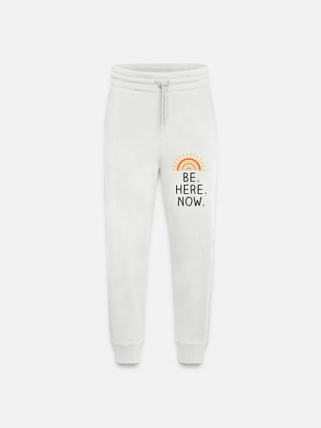 Be Here Now dreifarbig - Jogginghose - made by SPREAD - OFF WHITE