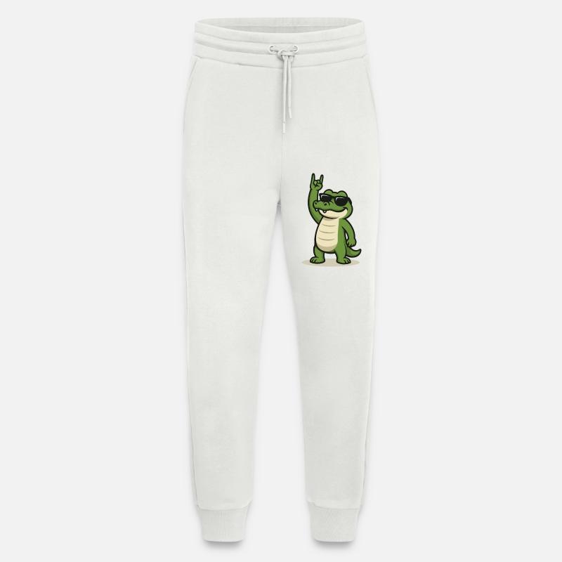 Rockin' Croc - Jogginghose - made by SPREAD - OFF WHITE