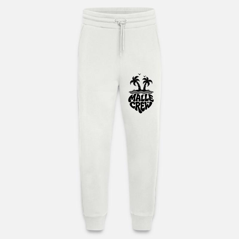 Mallorca Crew - Jogging Pants - made by SPREAD  - OFF WHITE