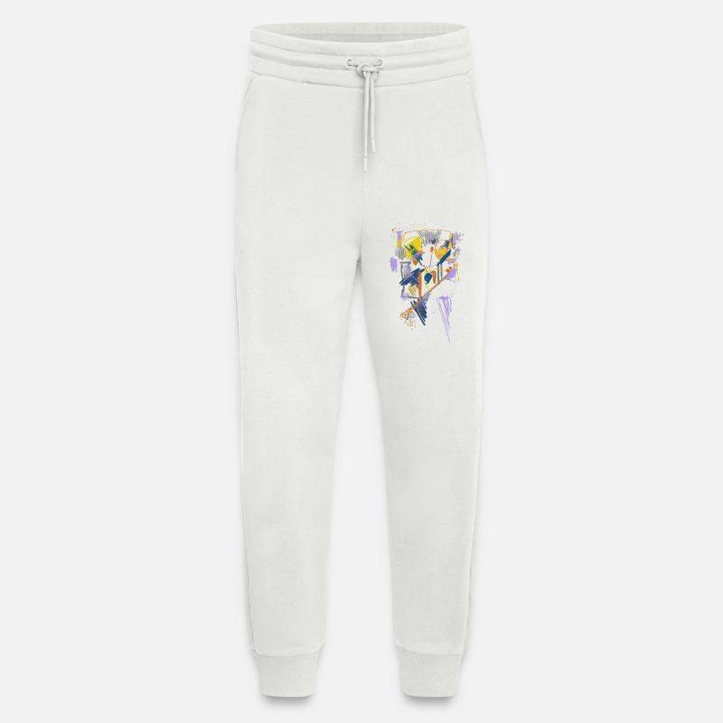 Architecture Abstract - Jogging Pants - made by SPREAD  - OFF WHITE