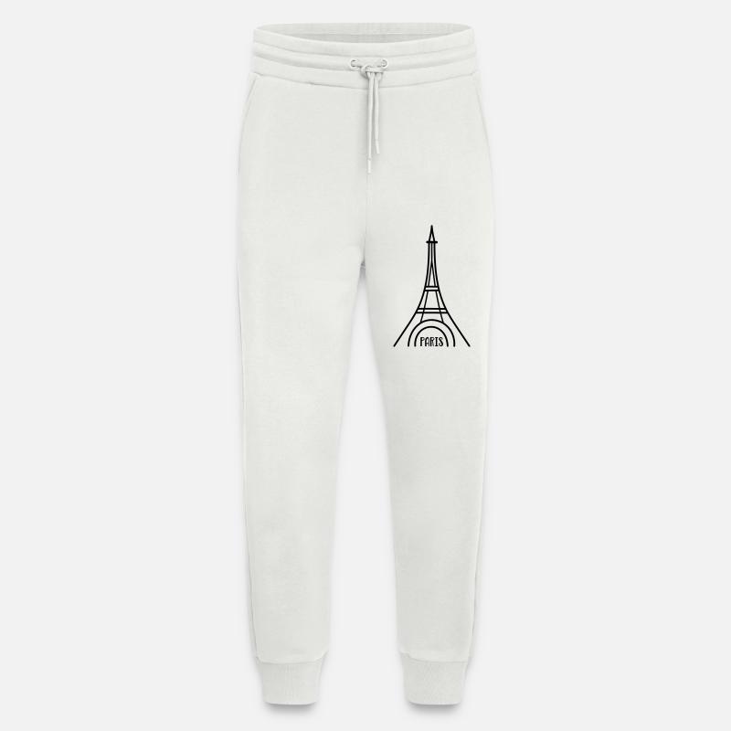 Paris mit Eiffelturm - Jogginghose - made by SPREAD - OFF WHITE