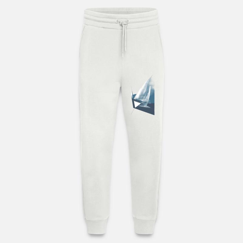 Windspiel auf hoher See - Jogginghose - made by SPREAD - OFF WHITE
