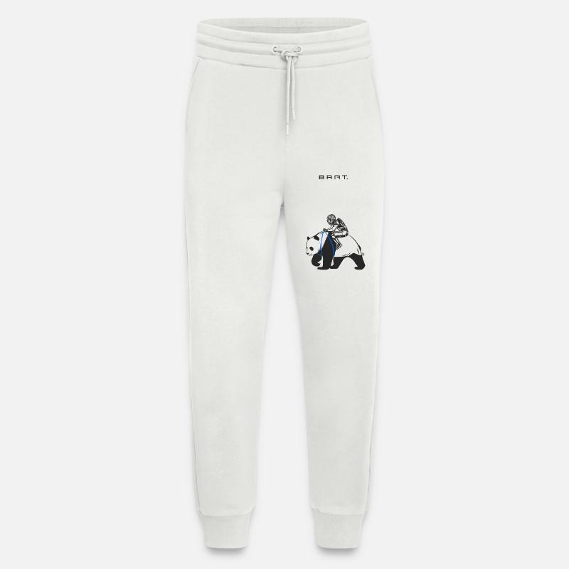 ride_panda - Jogginghose - made by SPREAD - OFF WHITE