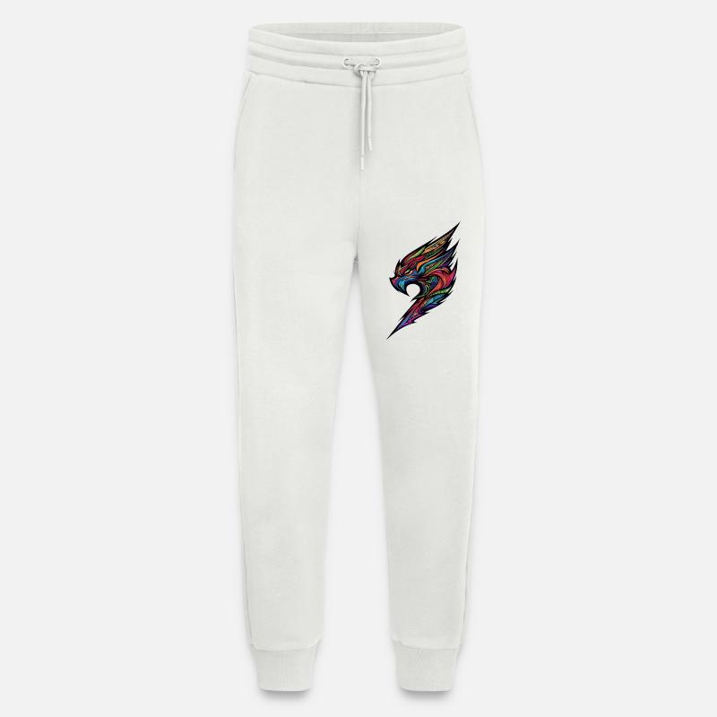 Feuriger Phönixflügel - Jogginghose - made by SPREAD - OFF WHITE
