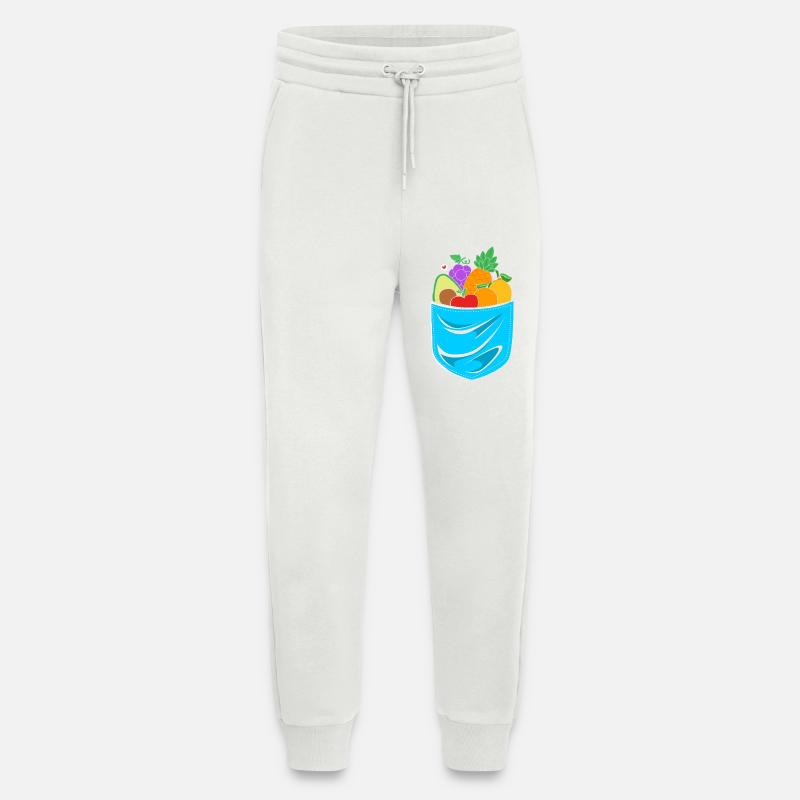 Lebensmittel Ernährung Nahrungsmittel - Jogginghose - made by SPREAD - OFF WHITE