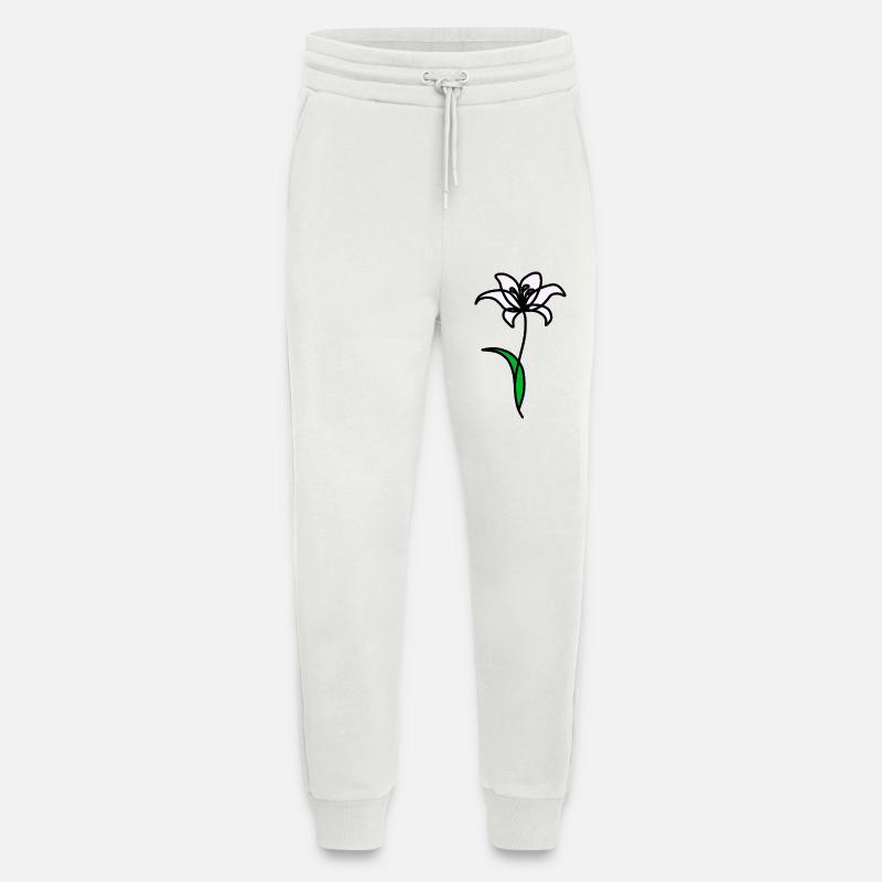 Minimalist Lily - Jogging Pants - made by SPREAD  - OFF WHITE