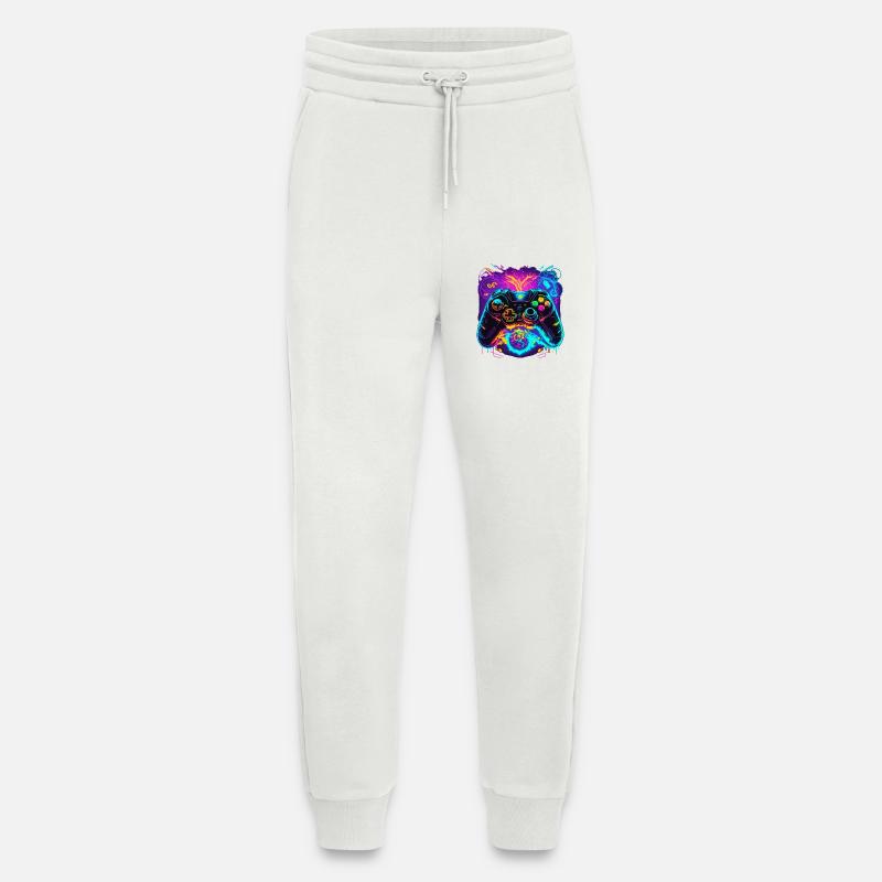 Power Graffiti Gaming Controller - Jogging Pants - made by SPREAD  - OFF WHITE