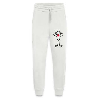 Männchen - Jogginghose - made by SPREAD - OFF WHITE - Vorne