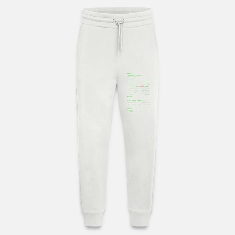 html body - Jogging Pants - made by SPREAD  - OFF WHITE