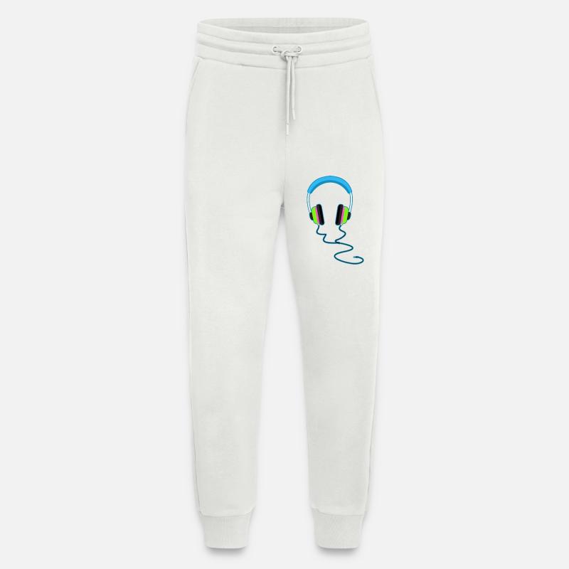 Glitzernder Regenbogenhelm - Jogginghose - made by SPREAD - OFF WHITE