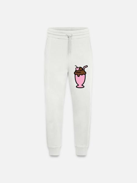 Milchshake Eiscreme Icon - Jogging Pants - made by SPREAD - OFF WHITE