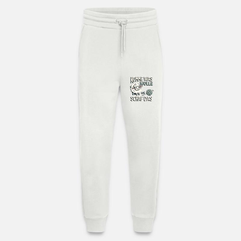 Komme Was Wolle Ich Schaf Das - Jogginghose - made by SPREAD - OFF WHITE
