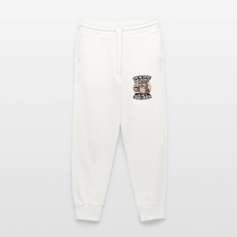 Kaffee Eule - geb mir Kaffee und Stille oder stirb Jogginghose - made by SPREAD