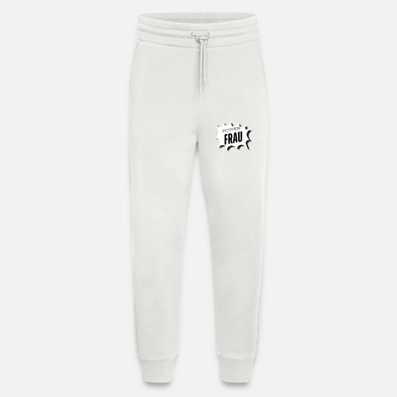 Power Frau - Jogginghose - made by SPREAD - OFF WHITE