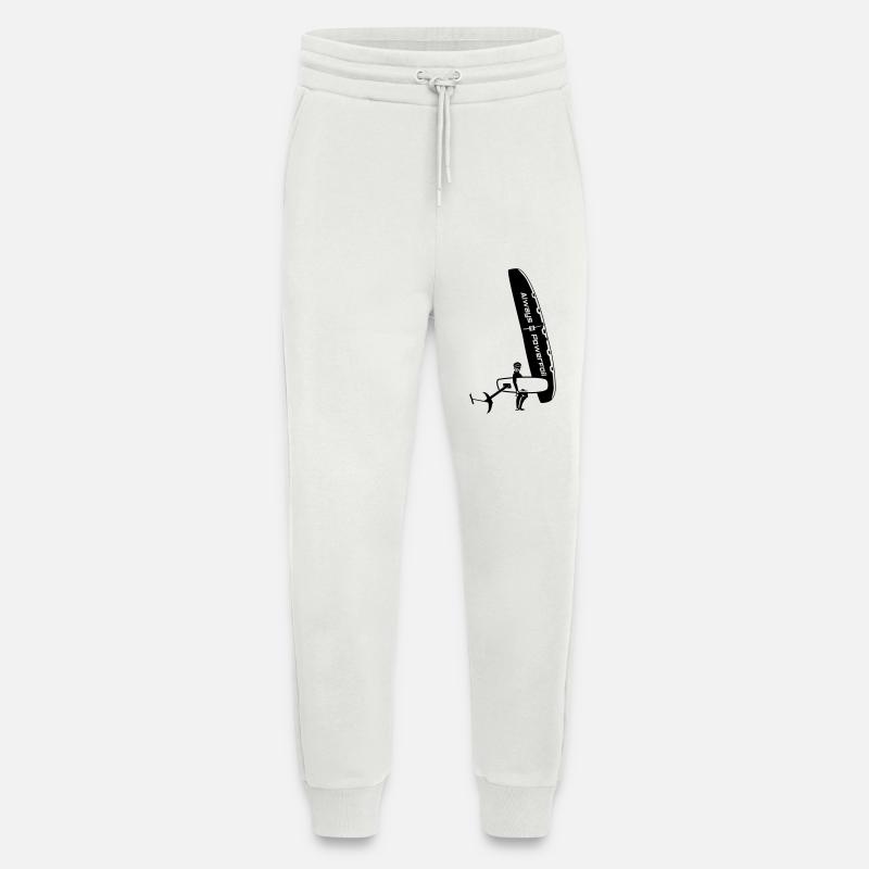 Foildude - Jogging Pants - made by SPREAD  - OFF WHITE