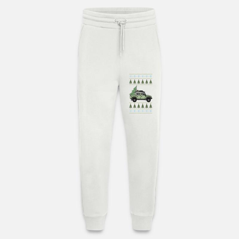 Defender Offroad Pickup - Weihnachtsbaum - Jogginghose - made by SPREAD - OFF WHITE