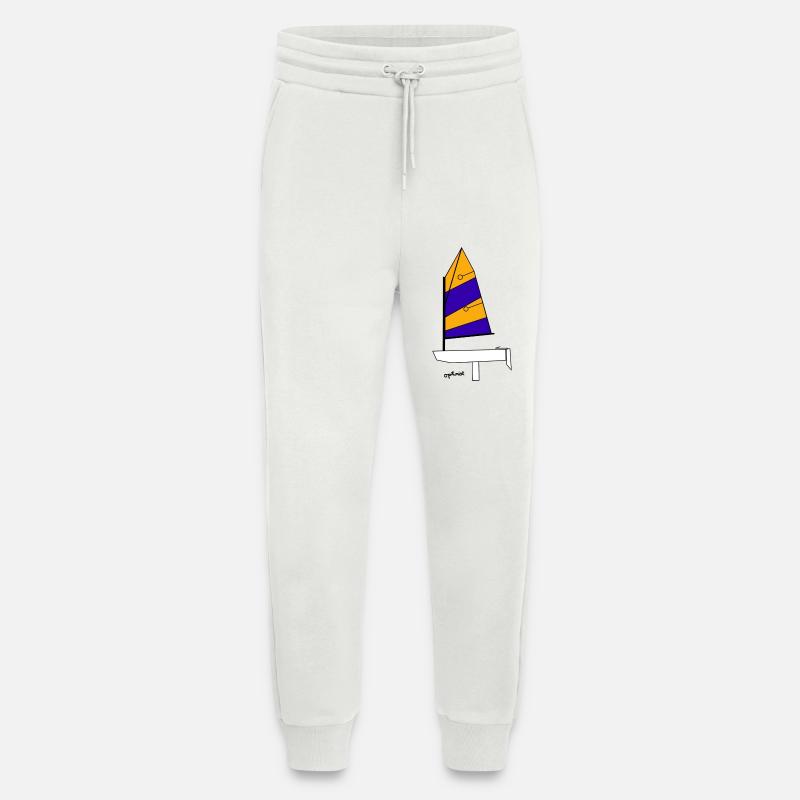 Optimist Segelboot Variante 1 - Jogginghose - made by SPREAD - OFF WHITE