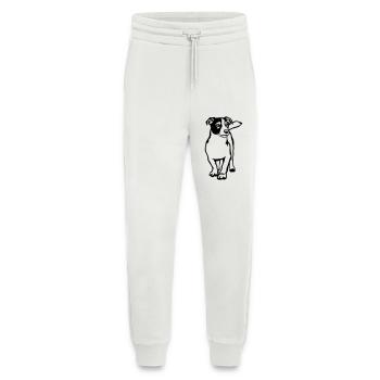 Jack Russell Terrier - Jogging Pants - made by SPREAD  - OFF WHITE - Front
