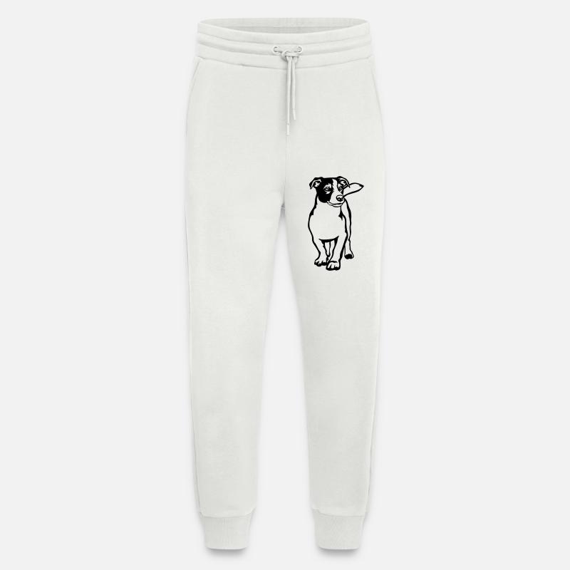 Jack Russell Terrier - Jogginghose - made by SPREAD - OFF WHITE