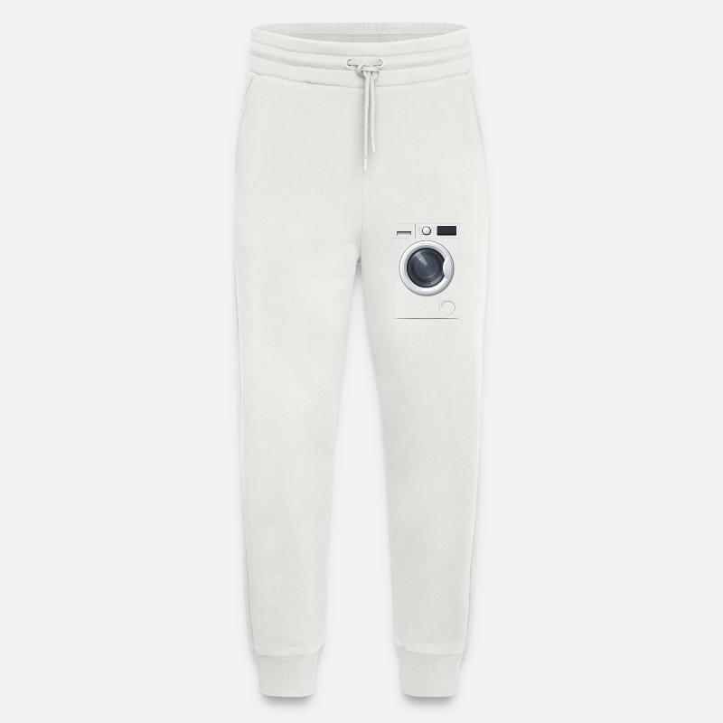 Washing Machine Costume Replacement Carnival - Jogging Pants - made by SPREAD  - OFF WHITE