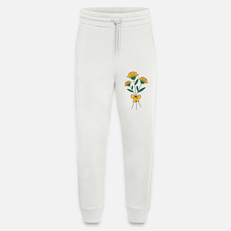 Blumenstrauss dreifarbig - Jogginghose - made by SPREAD - OFF WHITE