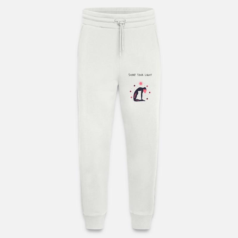 Shine your light - Jogginghose - made by SPREAD - OFF WHITE