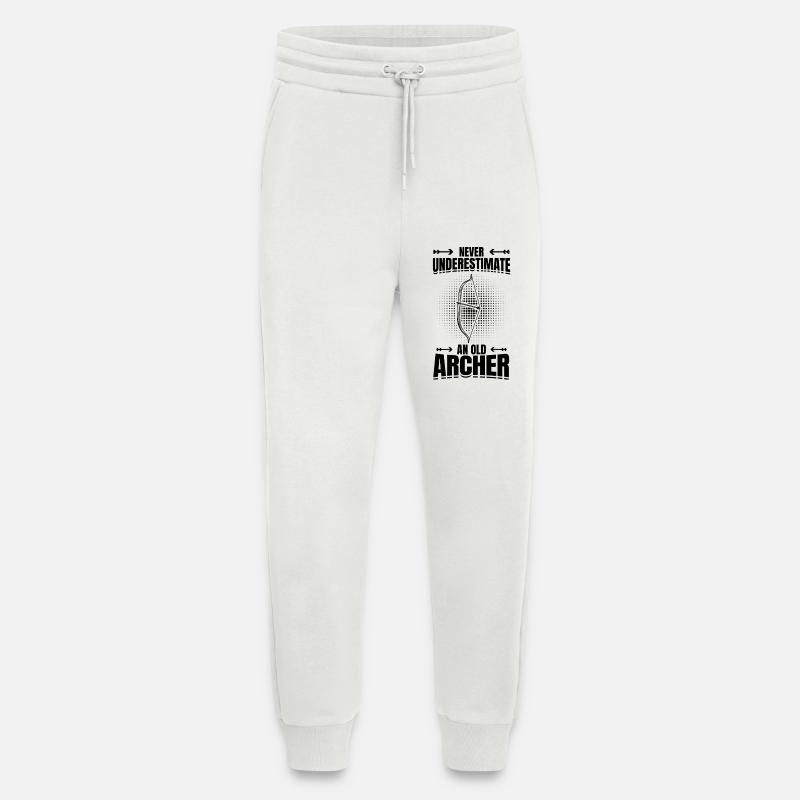 Bogenschütze Opa - Jogginghose - made by SPREAD - OFF WHITE