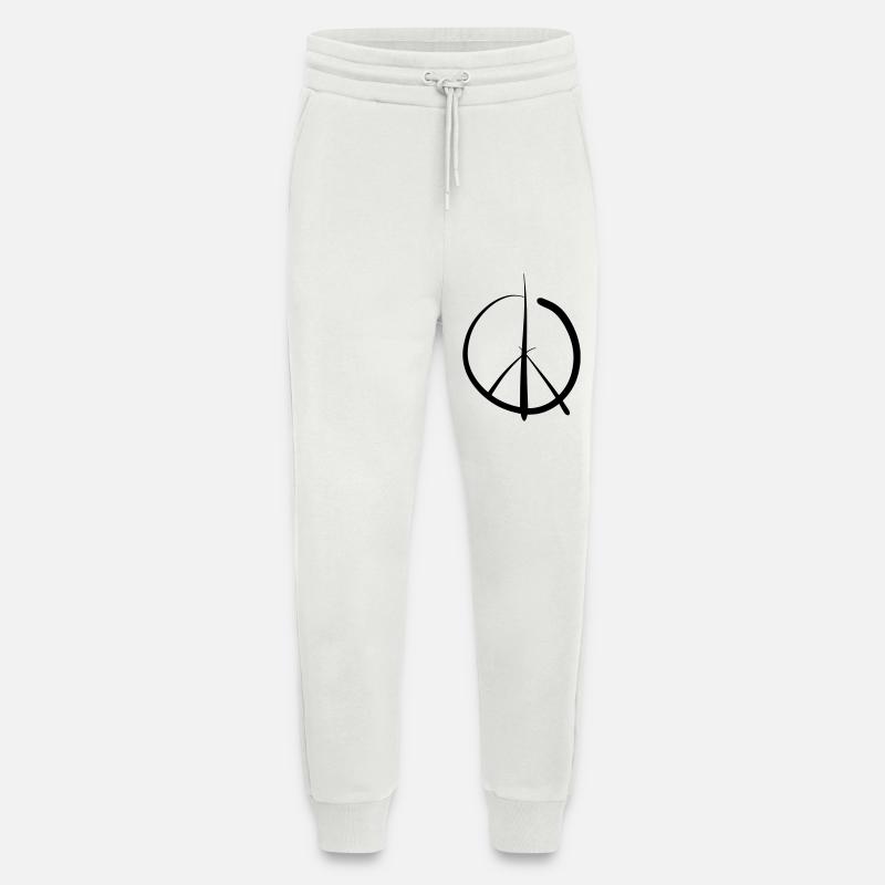 Peace - Jogginghose - made by SPREAD - OFF WHITE
