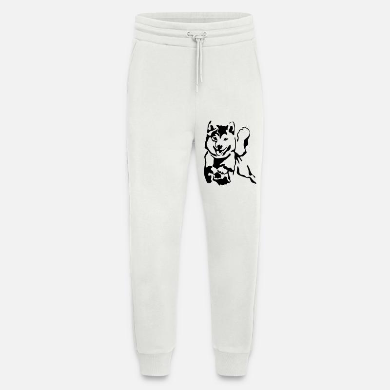 Shiba Inu - Jogginghose - made by SPREAD - OFF WHITE
