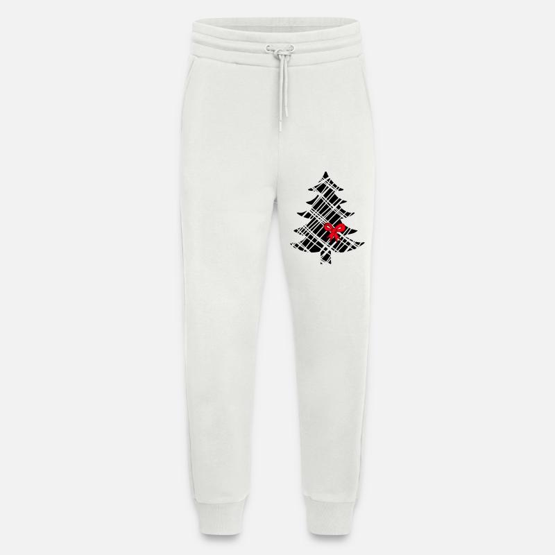 Christmas tree - Jogging Pants - made by SPREAD  - OFF WHITE