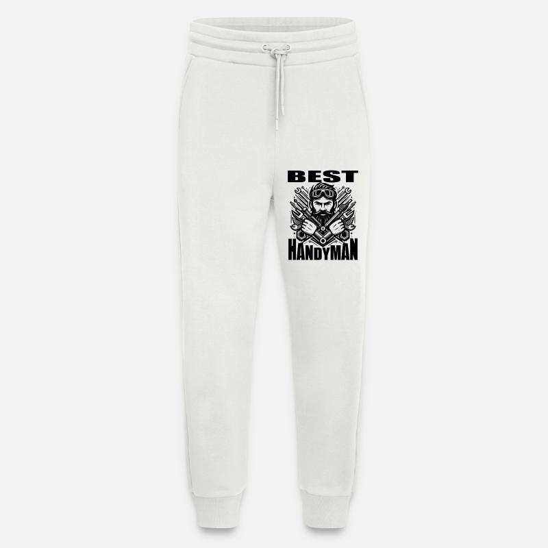 DER BESTE HANDWERKER - Jogginghose - made by SPREAD - OFF WHITE