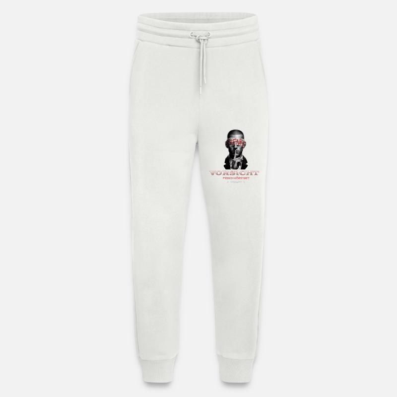 Witziges Schweigegelübde - Jogginghose - made by SPREAD - OFF WHITE