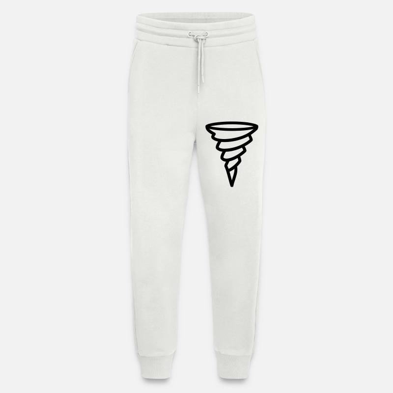 tornado - Jogging Pants - made by SPREAD  - OFF WHITE