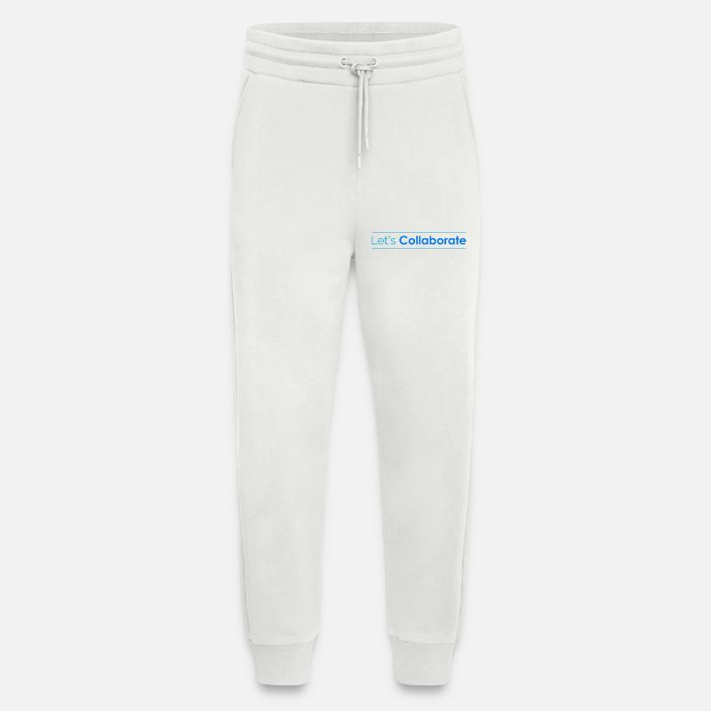 Let's Collaborate - Jogging Pants - made by SPREAD  - OFF WHITE