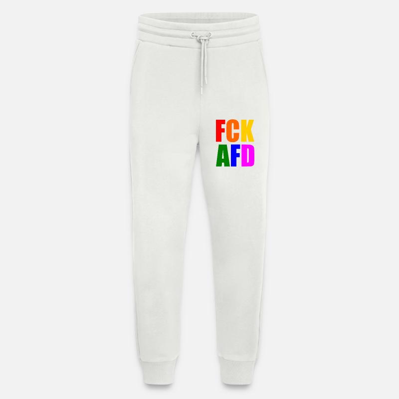 Fck afd - Jogginghose - made by SPREAD - OFF WHITE