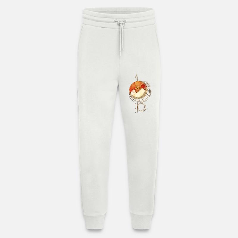 Wunderbare Blumen mit Herz. - Jogginghose - made by SPREAD - OFF WHITE