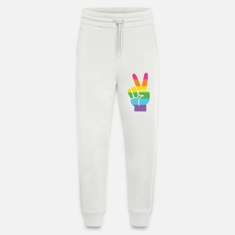 LGBT Pride Monat - LGBT Pride - Jogginghose - made by SPREAD - OFF WHITE
