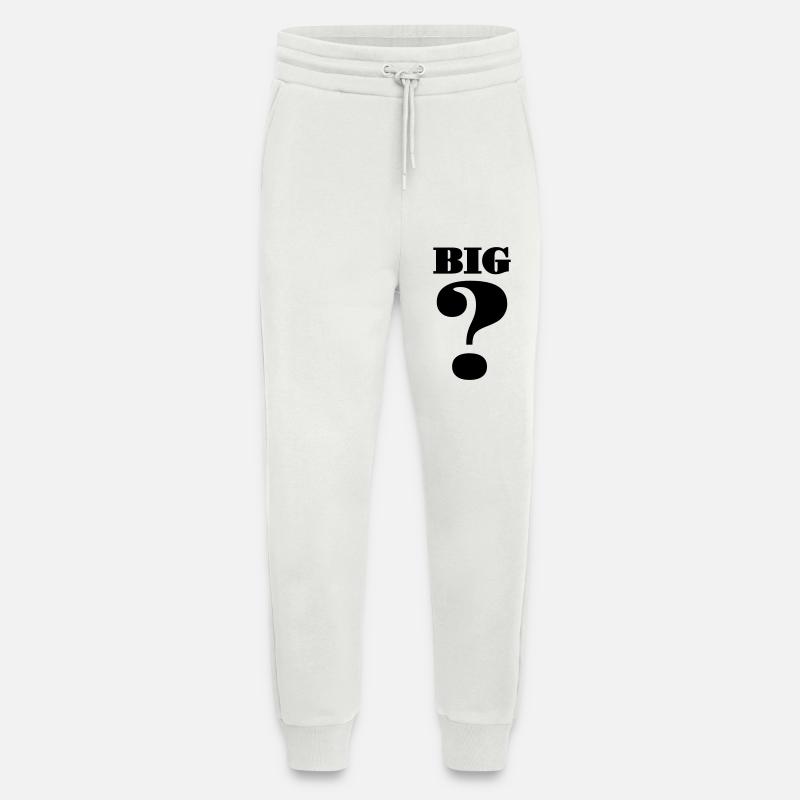 Big question mark - Jogging Pants - made by SPREAD  - OFF WHITE