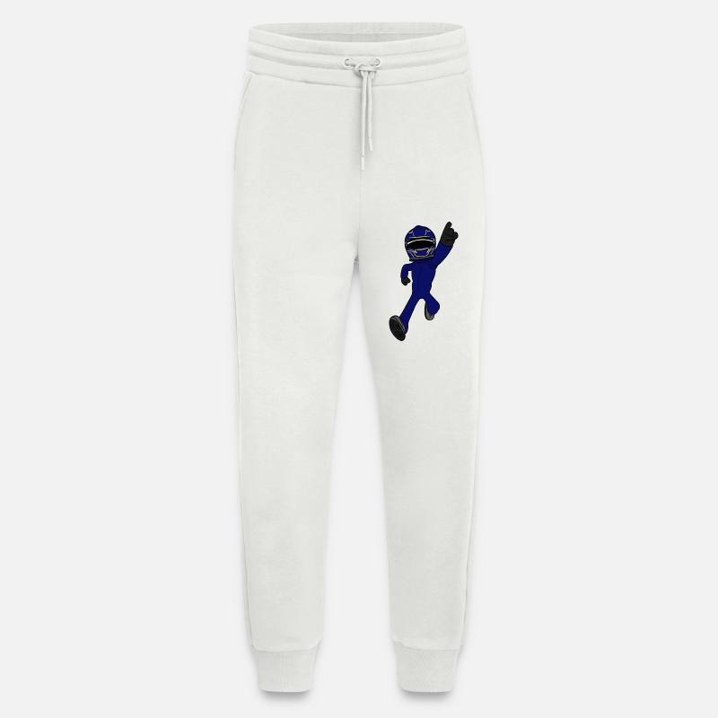 racing driver - Jogging Pants - made by SPREAD  - OFF WHITE
