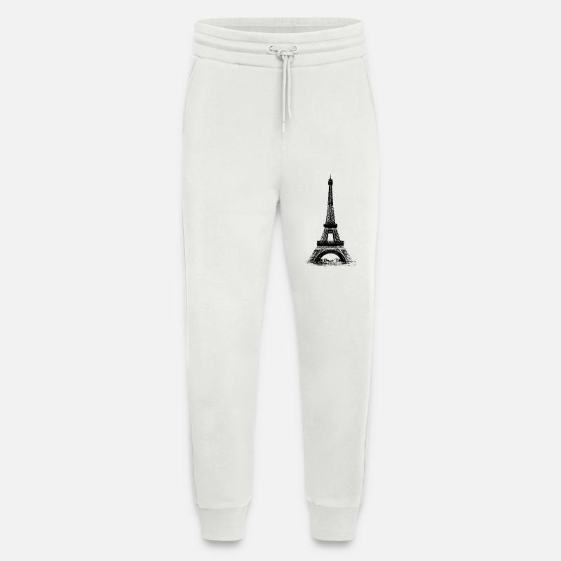 Eiffelturm  - Jogginghose - made by SPREAD - OFF WHITE