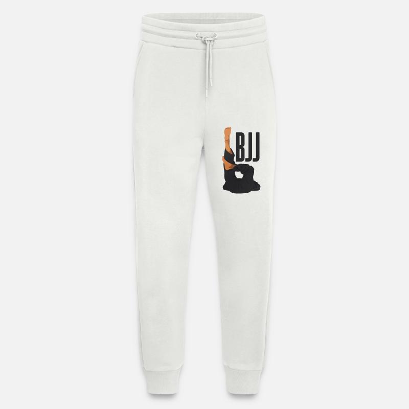 BJJ Techniques: Triangle - Jogging Pants - made by SPREAD - OFF WHITE