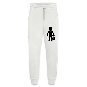 Geld Cash Hustle - Jogginghose - made by SPREAD - OFF WHITE - Vorne