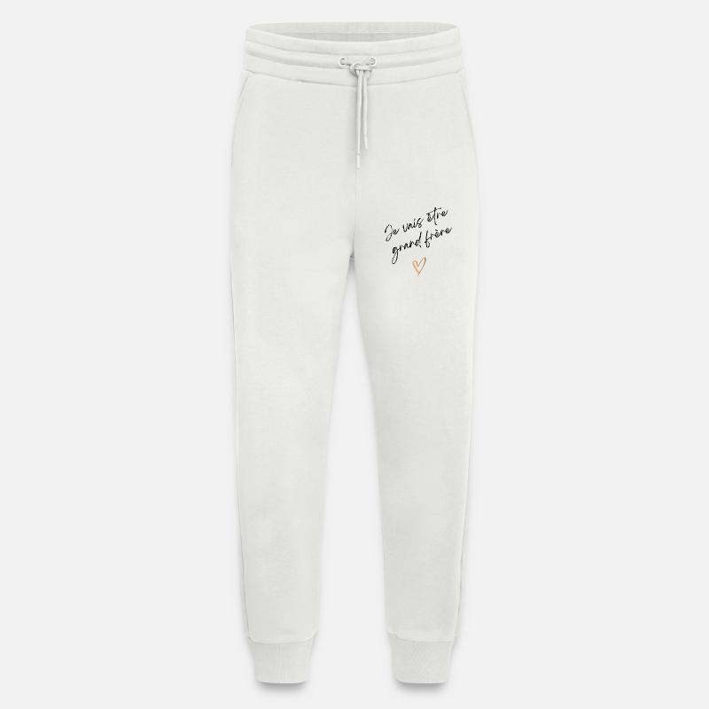 Ich werde großer Bruder sein - Bald großer Bruder - Jogginghose - made by SPREAD - OFF WHITE