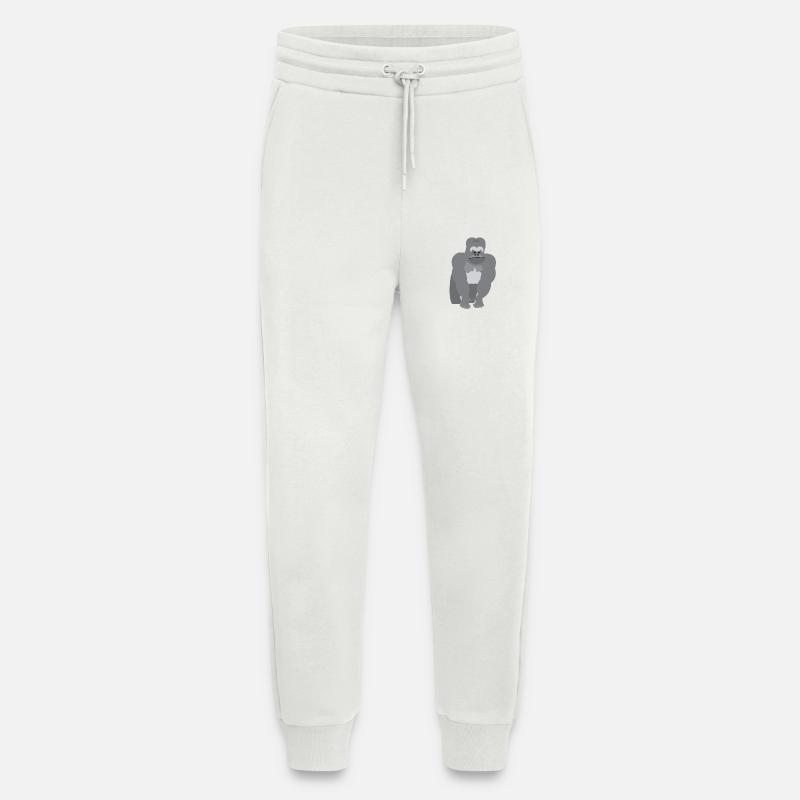 Großaffe Ridgeback Gorilla - Jogginghose - made by SPREAD - OFF WHITE