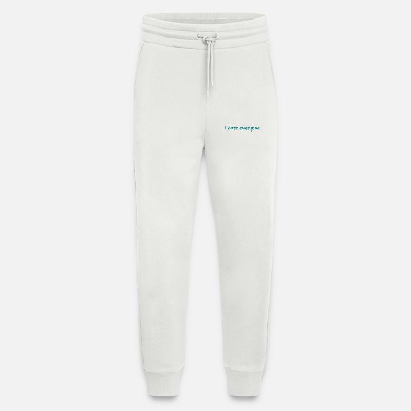 Ich hasse jeden - Jogginghose - made by SPREAD - OFF WHITE