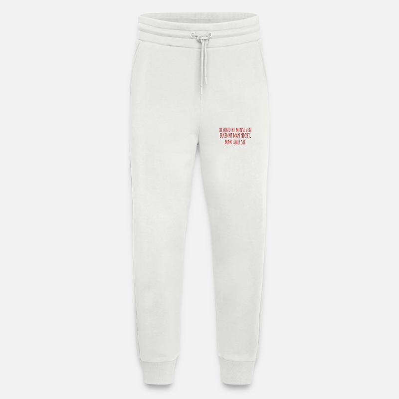 besondere Menschen - Jogginghose - made by SPREAD - OFF WHITE